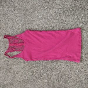 pink Y2K tank top